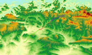 Tres primeras etapas, en 3D